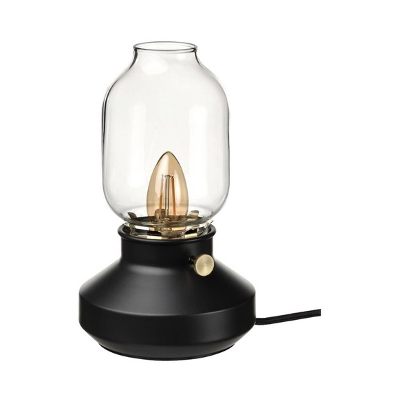IKEA TÄRNABY TARNABY Dimmable Table Lamp, Anthracite Black (003.238.87) NEW - Picture 1 of 4